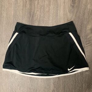 Nike Power Skort Golf Tennis Pickleball Black 523541-010 Skirt Short Size Medium